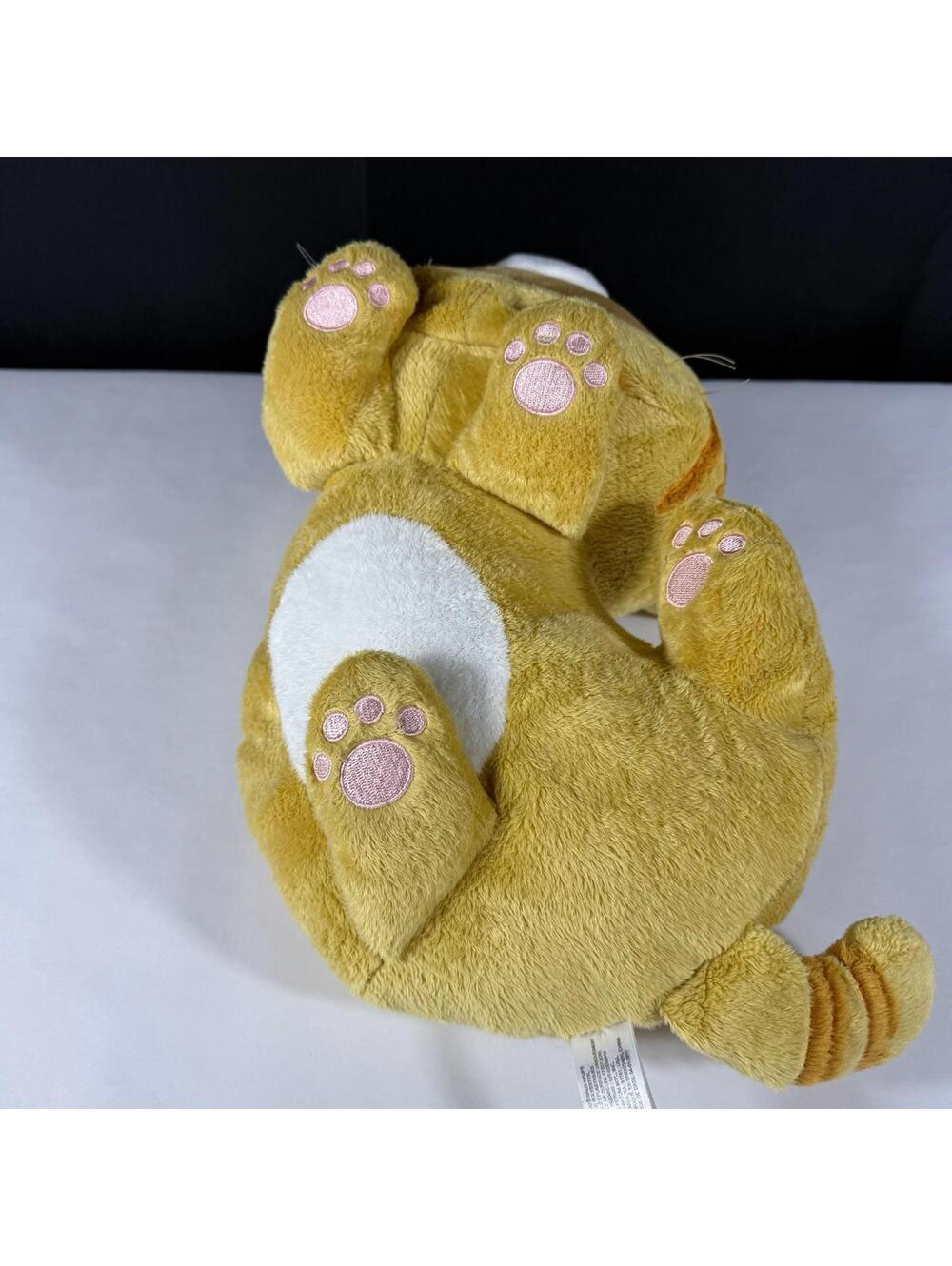 15" Rilakkuma Tiger Laydown Plush Toy Stuffed Aliquantum International Cat Bear - Picture 8 of 9